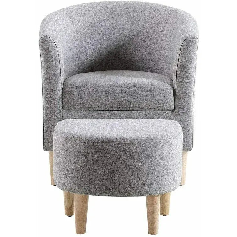 Chair with Ottoman