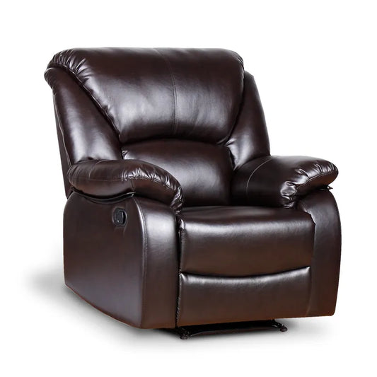 Black Leather Recliner Chair